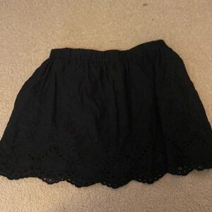 Black skirt